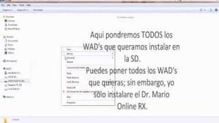 TUTORIAL Como emular WiiWare con uLoader 5 1 [upl. by Mackenzie]