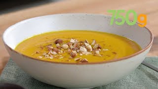 Recette du velouté de potimarron au lait damande  750g [upl. by Tj967]