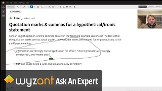 Quotation marks and commas [upl. by Artenek]