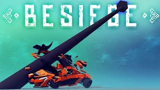 Besiege  AI Death Cube New Destructive Environments amp Tetris in Besiege  Besiege Best Creations [upl. by Rexer714]