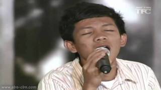 HD Pilipinas Got Talent  Jovit Baldivino 2272010 [upl. by Aihtekal]