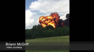 Witness films reacts to Blue Angels crash in Smyrna [upl. by Axel]