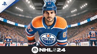 Gameplay NHL 24  Oilers vs Senators  PS4 [upl. by Goldie506]