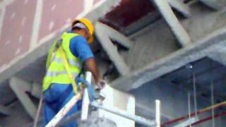 How to apply steel fireproofing material by humphreyjames [upl. by Nahc]