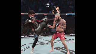 Knockout Miles Morales vs Charles Jourdain  EA Sports UFC 5  Epic Fight [upl. by Lomasi]