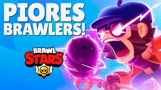 PIORES BRAWLERS DO NOVO META 😢 [upl. by Nwahsear159]