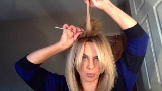 How To Back comb The Correct Way  GlamLocksLondoncom [upl. by Viveca721]