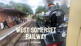 west somerset railway 40s weekend  15924 [upl. by Anilek]