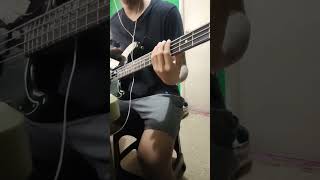 Fruitcake  Eraserheads Bass Cover bass shorts nocopyrightmusic [upl. by Ekeiram]