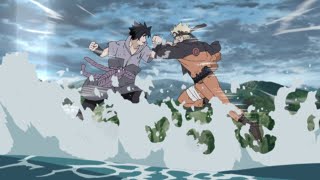 Naruto vs Sasuke Full Fight HD  In English Dub [upl. by Neersan185]