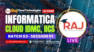 Informatica IICSIDMCIntelligent Data Management cloudSession1 Batch03 By Raj Cloud idmc iics [upl. by Adrian383]