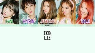 EXID  LIE HanRomEng Color  Picture Coded HD [upl. by Adrianne]