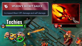 New Meta Mid Techies 30Kills Dagon Builds Brutal Burst Rampage in 5 5K MMR 7 37🔥 [upl. by Dorothee]