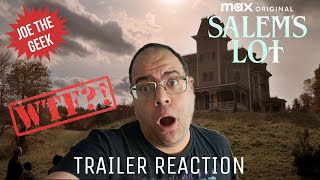 SALEMS LOT 2024  HBO MAX ORIGINAL MOVIE  TRAILER REACTION [upl. by Tabbi]