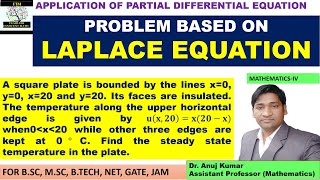 Laplace Equation Example  Laplace Equation in Two Dimension  Steady State Temperature [upl. by Michelle]