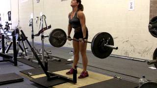 Charlotte Quillen  250 lb Deadlift [upl. by Roswell]