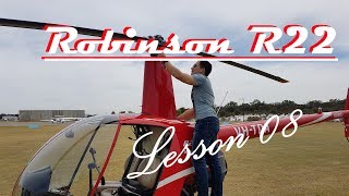 Robinson R22 Lesson 08 quotTransitionsquot [upl. by Lynnell]