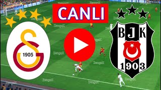 BEŞİKTAŞ GALATASARAY MAÇI CANLI İZLE  eFootball Türkçe Simülasyon [upl. by Dobb]