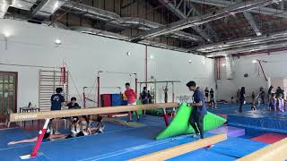 WAG Level 3 Beam Angle Live Artistic Gymnastics MEET 2024 [upl. by Buzz855]