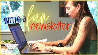 How to Write a Newsletter for Artists [upl. by Sokim]