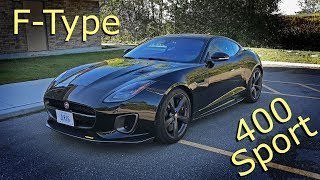 2018 Jaguar FType 400 Sport AWD Coupe  Review [upl. by Malony]