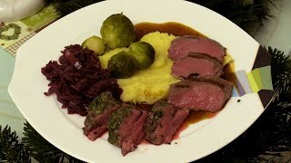 Rehrücken Sous Vide Garen Schritt für Schritt mit Rezept [upl. by Amalburga182]