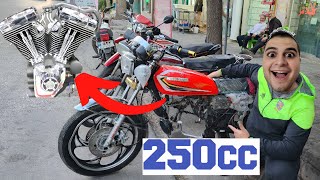 تقویت موتور نیکتاز به 250 سی سی 😎 250CC MOTORCYCLE [upl. by Silecara]