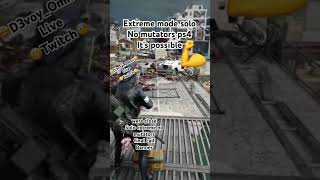 No mutatorsExtreme mode solo ps4 it’s possible Jesus wwz fyp viralvideo zombiesurvival [upl. by Nahguav730]