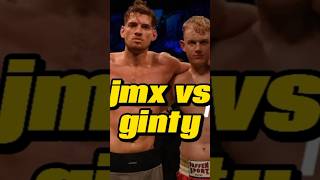 jmx vs ginty jmx vs ginty boxing wwe mma [upl. by Ainar737]