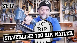 Silverline RIP AIR NAILER vers TacwiseS1 E7Toolbox Sundays [upl. by Gaskill]