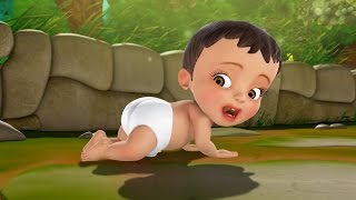 சின்னப் பாப்பா வீதியில்  Tamil rhymes for Children  Infobells [upl. by Ostraw794]