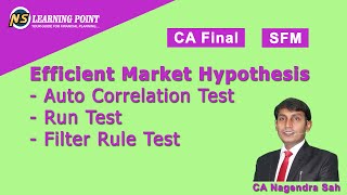 Efficient Market Hypothesis  CA Final SFM  Security Analysis  CA Nagendra Sah [upl. by Ki383]