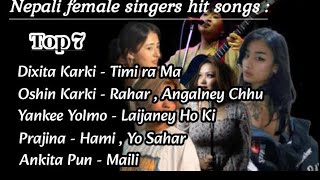 pov  you like listening female singers  Nepali travelling songs collection  100 ✅✅ [upl. by Notsud929]