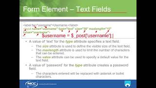 Topic 7 HTML Forms [upl. by Ylehsa]