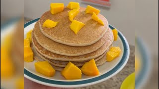 Hotcakes de avena y plátano [upl. by Eveneg]