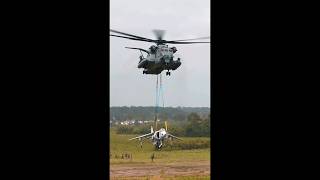 sikorsky ch53e super stallion shortvideo helicopter military shorts short [upl. by Ahseinat]