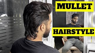 Modern Mullet Haircut  Medium Hairstyle  Hair Transformation [upl. by Ahsinrat]