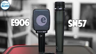 Shure SM57 vs Sennheiser e906  Two LEGENDARY Guitar Amp Mics Compared [upl. by Yolande]