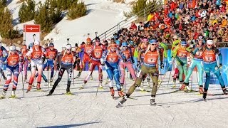 Relay Women AntholzAnterselva  22012017 [upl. by Aissat]