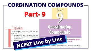 Crystal Field Theory  CFT  Coordination Compounds Class 12  L9 class12NCERTChemistry [upl. by Rind]