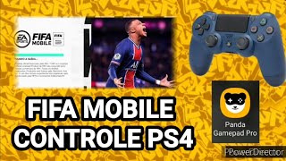 Panda Gamepad Pro para jogar FIFA Mobile com controle de PS4 [upl. by Norrek]