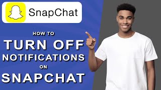 How to turn off notifications on snapchat 2024 [upl. by Nnylf]