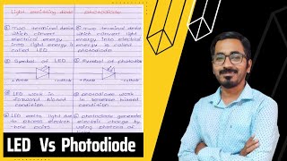 led photodiode diff in easy language  easyphysics  jee neet cet iit [upl. by Roselin]