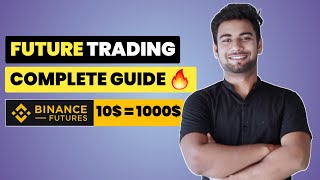 Binance futures trading for beginners  Binance future trading tutorial  Vishal Techzone [upl. by Rolyt53]