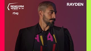 ENTREVISTA a RAYDEN  Benidorm Fest  Eurovisión 2022 [upl. by Free]