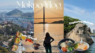 KOREA VLOG 🌸🌞visiting Mokpo to see boyfriends family lots of food cafes and exploring Mokpo [upl. by Ifen]