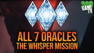 All 7 Oracle Locations Guide  Whisper of the Worm  Oracular Seeker Triumph  Destiny 2 [upl. by Orual]