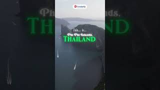 This is the Phi Phi Islands in Thailand 🏝️ [upl. by Lativa]