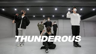 A2be  스트레이키즈 Stray Kids  소리꾼 Thunderous  커버댄스 Dance Cover  거울모드 Mirror mode  연습실 Practice ver [upl. by Yerg755]