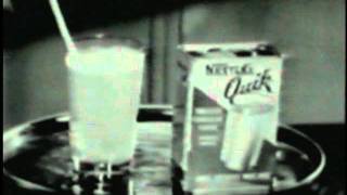 Vintage 1950s Nestles Quik Commercial [upl. by Yspyg]